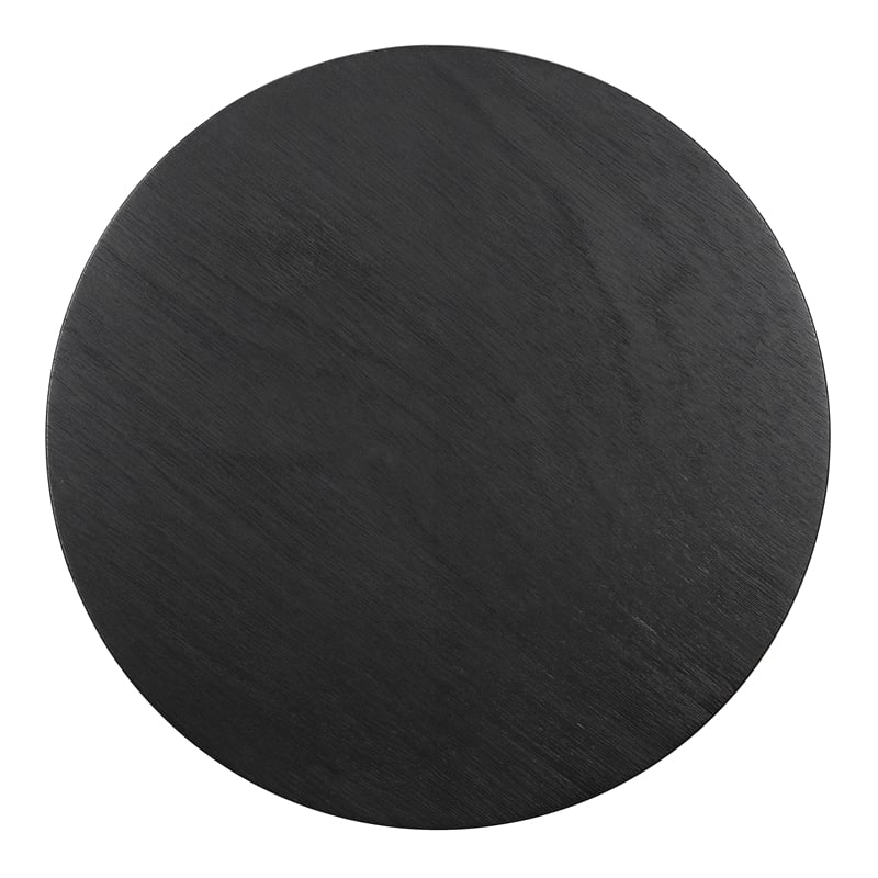 NPD Furniture Sloane Wood Accent Table in Black