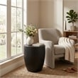 NPD Furniture Sloane Wood Accent Table in Black