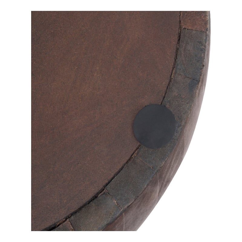 NPD Furniture Sloane Wood Accent Table in Walnut