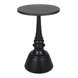 NPD Furniture Lumi Wood Accent Table in Black