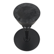 NPD Furniture Lumi Wood Accent Table in Black