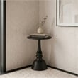 NPD Furniture Lumi Wood Accent Table in Black