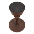 NPD Furniture Lumi Wood Accent Table in Walnut