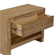 NPD Furniture Zerano Wood Accent Table in Brushed Smoke