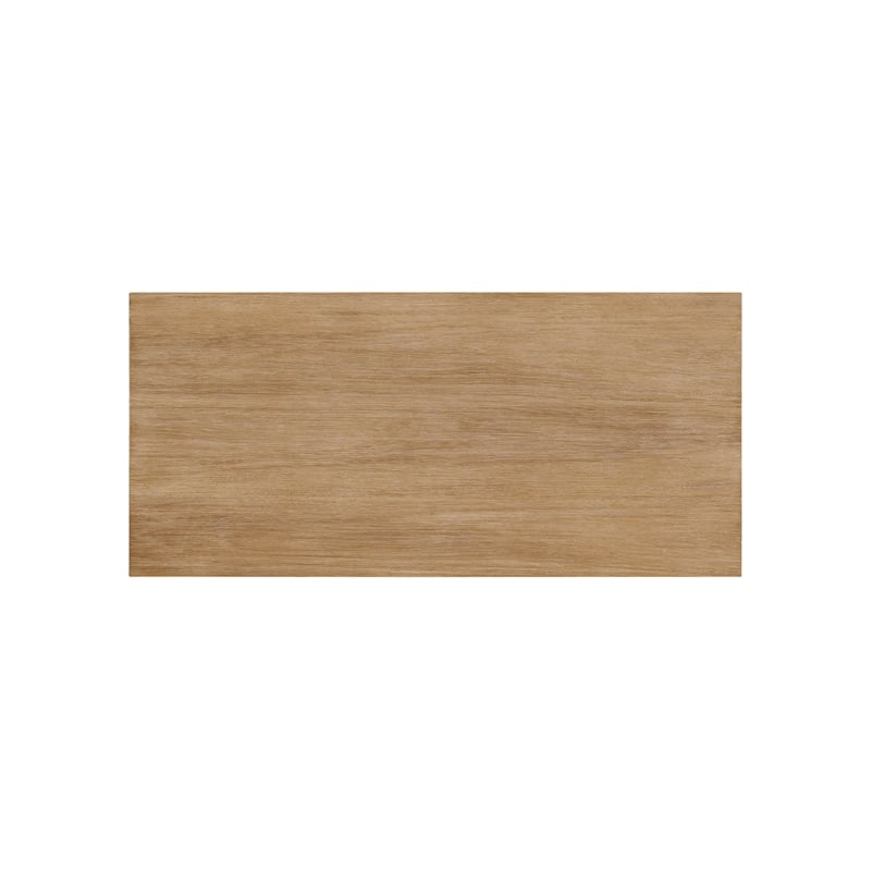 NPD Furniture Zerano Wood Accent Table in Brushed Smoke