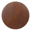NPD Furniture Reo Wood Accent Table in Walnut