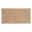 NPD Furniture Terrena 2in Wood Drawer Accent Table in Brushed Sand