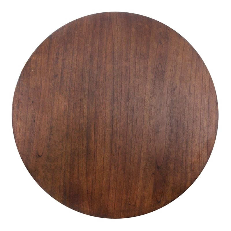 NPD Furniture Corvin Wood Coffee Table in Walnut