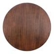 NPD Furniture Corvin Wood Coffee Table in Walnut