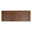 NPD Furniture Wexford 3in Wood Drawer Console Table in Walnut