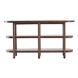 NPD Furniture Lester Wood Console Table in Walnut
