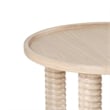 NPD Furniture Crellin Wood Coffee Table in Weathered Sand