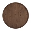 NPD Furniture Crellin Wood Coffee Table in Walnut