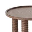 NPD Furniture Crellin Wood Coffee Table in Walnut