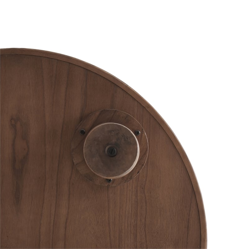 NPD Furniture Crellin Wood Coffee Table in Walnut