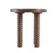 NPD Furniture Crellin Wood Accent Table in Walnut