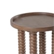 NPD Furniture Crellin Wood Accent Table in Walnut