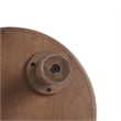 NPD Furniture Crellin Wood Accent Table in Walnut