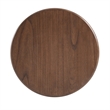NPD Furniture Ensley Wood Accent Table in Walnut