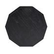 NPD Furniture Finnan Wood Accent Table in Black