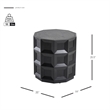 NPD Furniture Finnan Wood Accent Table in Black