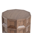 NPD Furniture Finnan Wood Accent Table in Walnut
