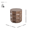 NPD Furniture Finnan Wood Accent Table in Walnut