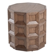 NPD Furniture Finnan Wood Accent Table in Walnut