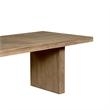 NPD Furniture Zerano Wood Dining Table - 84