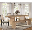 NPD Furniture Zerano Wood Dining Table - 84