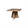 NPD Furniture Zerano Cross Legs Wood Dining Table 84