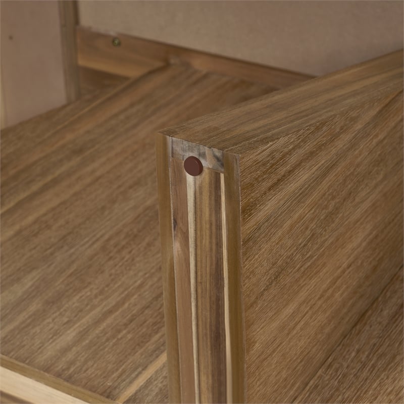 NPD Furniture Zerano Cross Legs Wood Dining Table 84