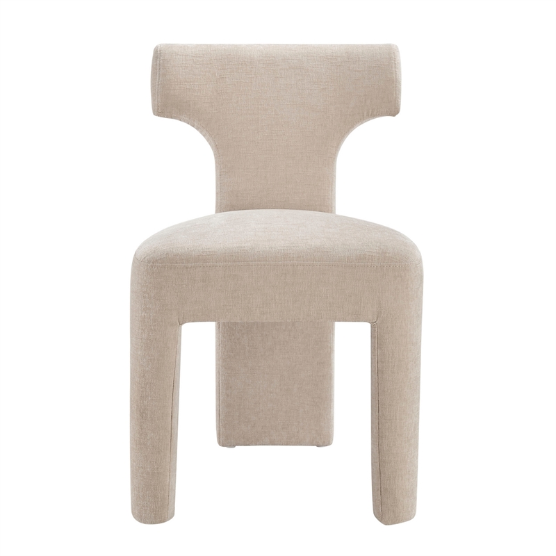 NPD Furniture - Arco Dining Side Chair - Millburry Beige Chenille