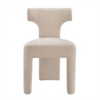 NPD Furniture - Arco Dining Side Chair - Millburry Beige Chenille