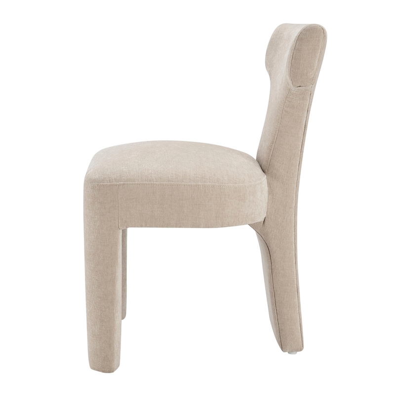 NPD Furniture - Arco Dining Side Chair - Millburry Beige Chenille
