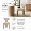 NPD Furniture - Arco Dining Side Chair - Millburry Beige Chenille