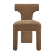 NPD Furniture - Arco Dining Side Chair - Millburry Brown Chenille