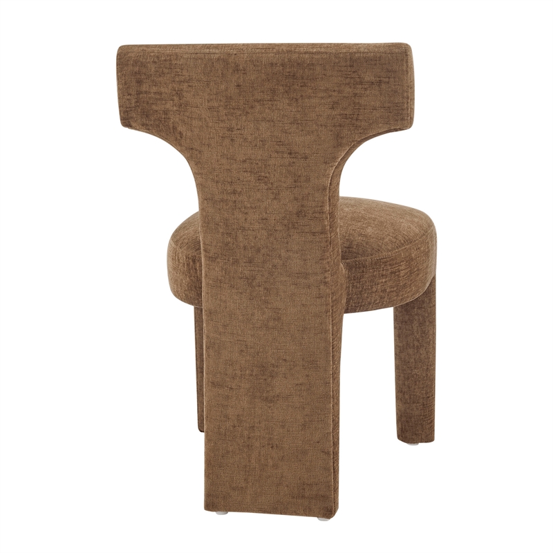 NPD Furniture - Arco Dining Side Chair - Millburry Brown Chenille