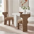 NPD Furniture - Arco Dining Side Chair - Millburry Brown Chenille