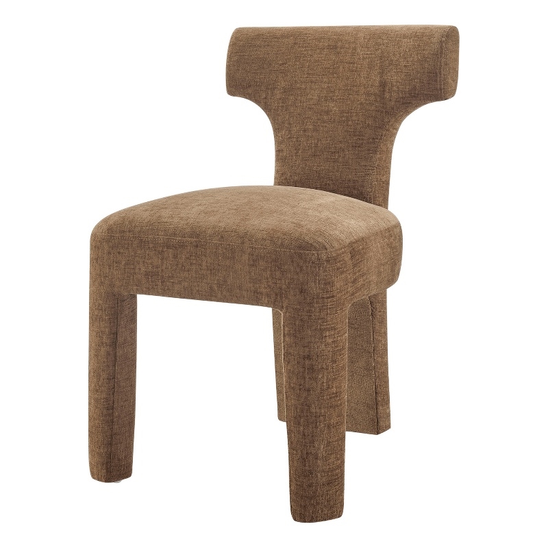 NPD Furniture - Arco Dining Side Chair - Millburry Brown Chenille
