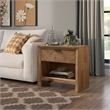 NPD Furniture - Kingston Herringbone Accent Table - Hazelnut Brown - 30