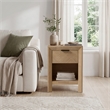 NPD Furniture - Kingston Herringbone Accent Table - Light Natural - 20