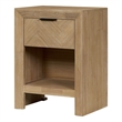 NPD Furniture - Kingston Herringbone Accent Table - Light Natural - 20