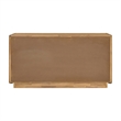 Rosette 6-Drawer Dresser - Light Natural - Acacia - Bedroom Furniture