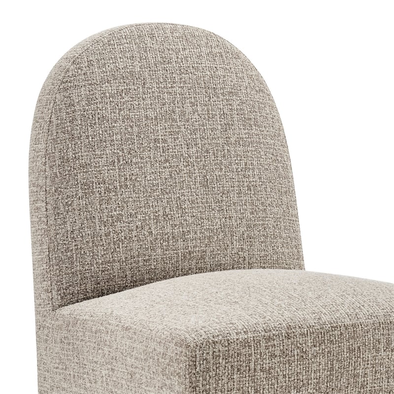 NPD Furniture - Vano Dining Side Chair - Nara Sand Chenille - Modern