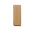 Rosette 5-Drawer Dresser - Light Natural - Acacia - Bedroom Furniture