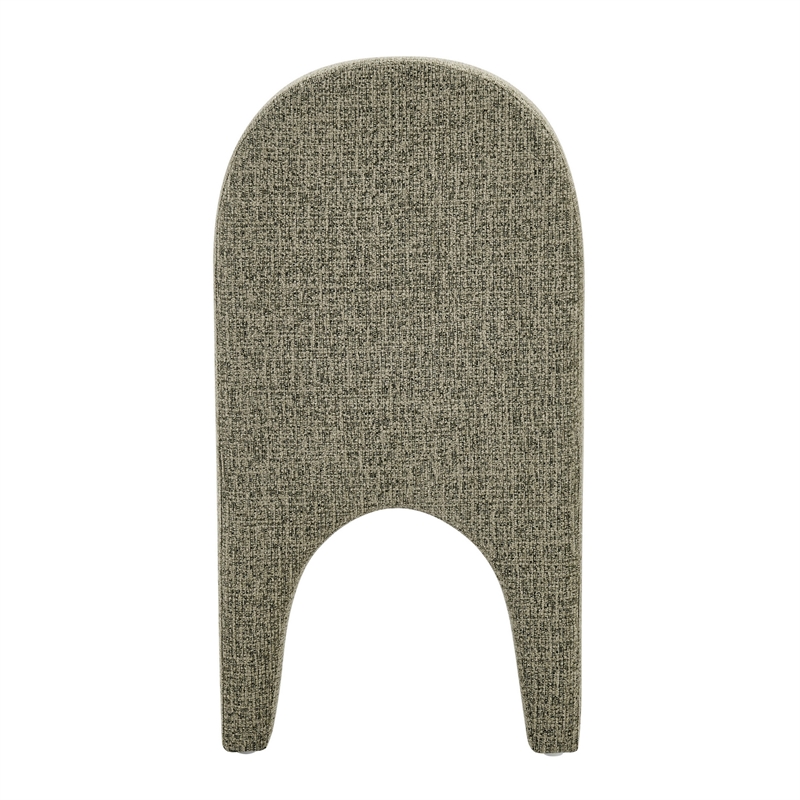 NPD Furniture - Vano Dining Side Chair - Nara Olive Chenille