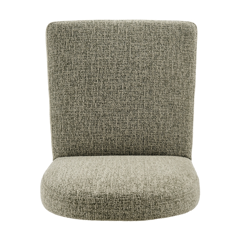 NPD Furniture - Vano Dining Side Chair - Nara Olive Chenille