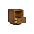 NPD Furniture - Rosette Accent Table - Hazelnut Brown - 19