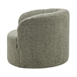 NPD Furniture - Elowen Swivel Accent Arm Chair - Heathered Olive Chenille